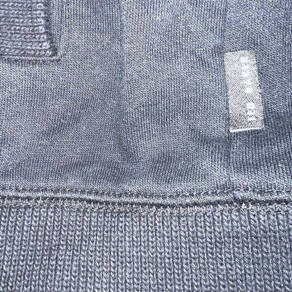 Ted Baker London Mens Black Fleece Lined Shawl collar Cardigan Size 3 M - Picture 7 of 8